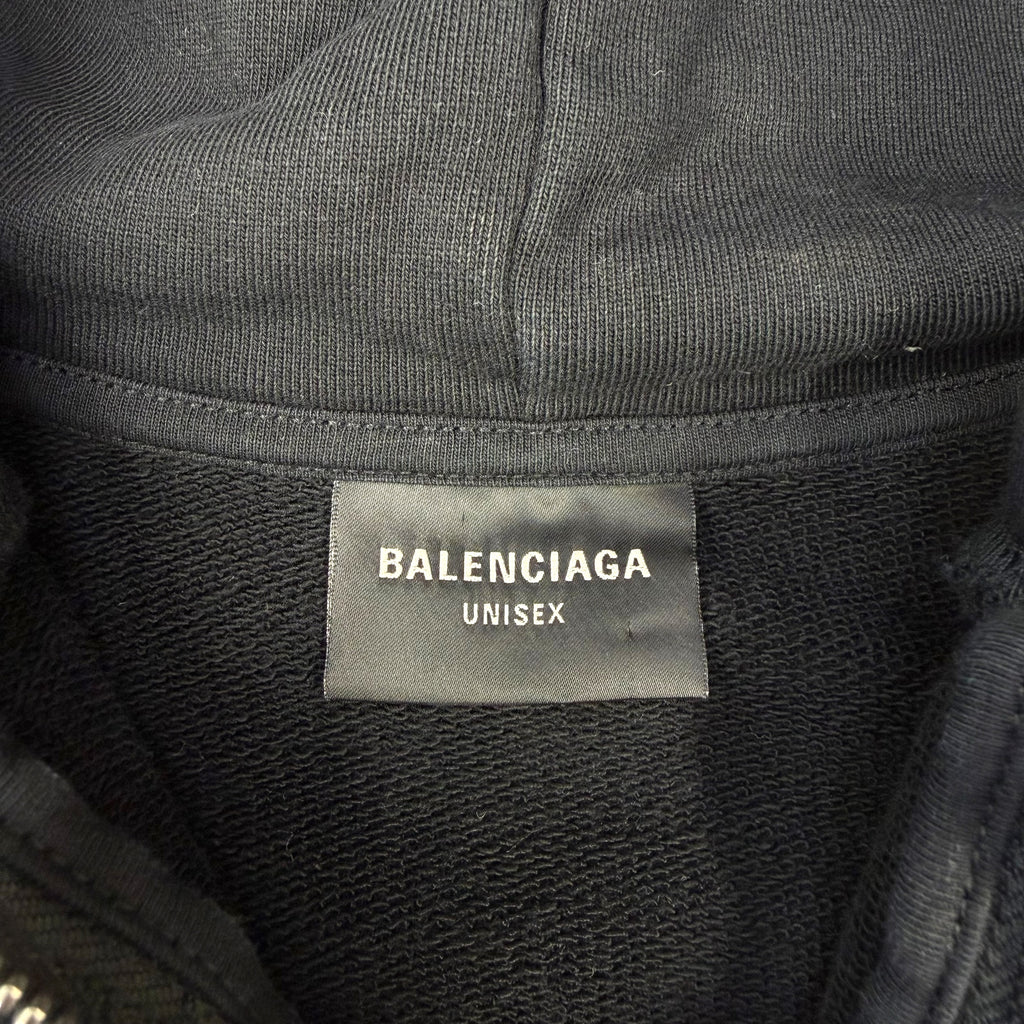 Balenciaga Heavy Metal Zip Up Hoodie S (M)