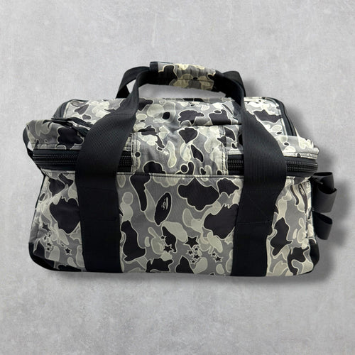 2003 Bape Grey Psyche Camo Small DJ Bag