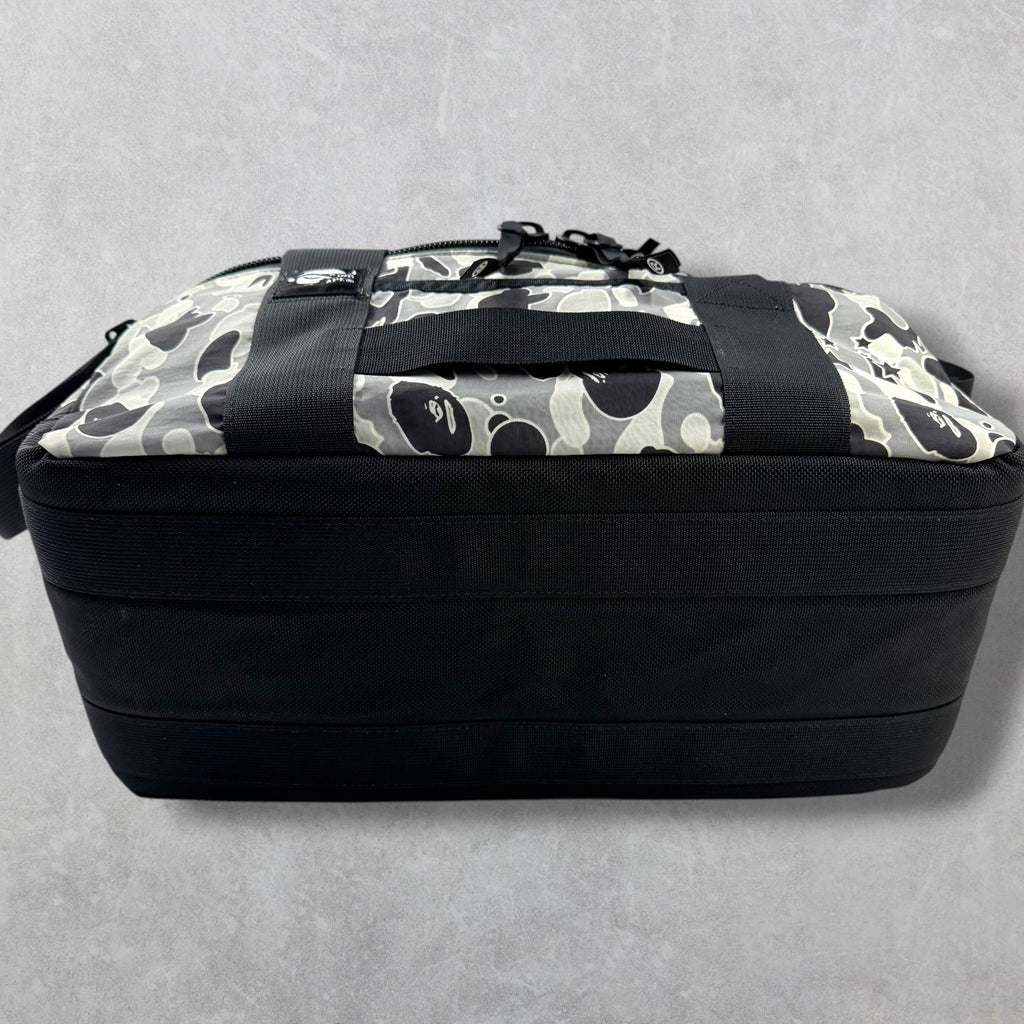 2003 Bape Grey Psyche Camo Small DJ Bag