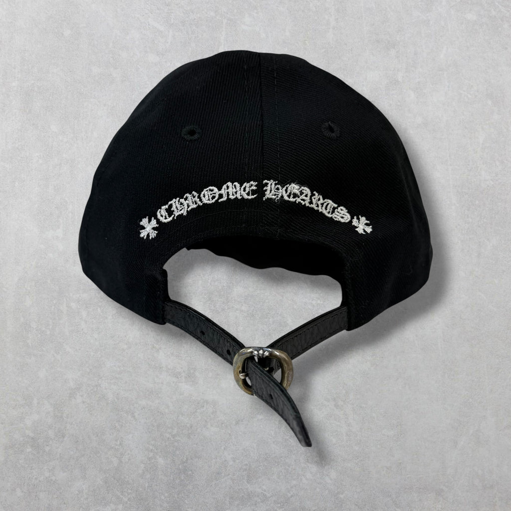 Chrome Hearts Matty Boy Chomper Leather Strapback Hat