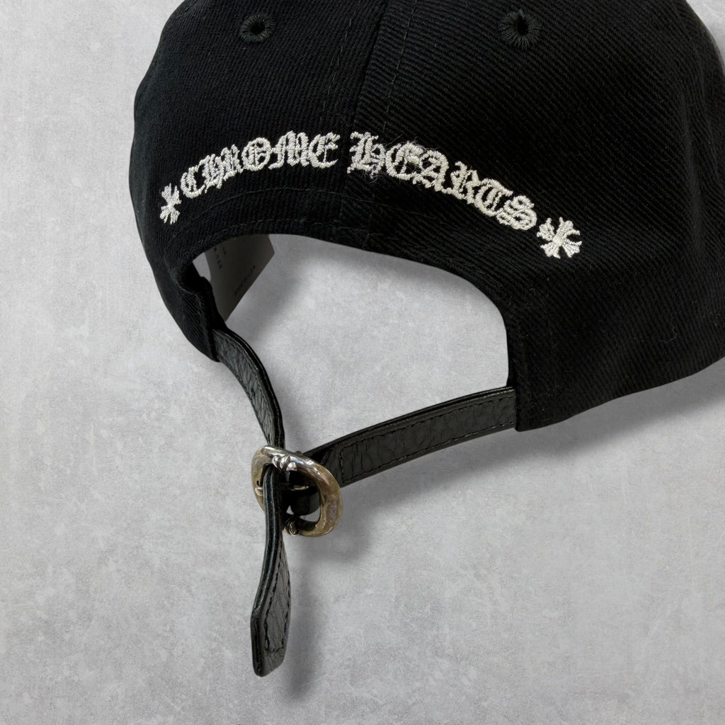 Chrome Hearts Matty Boy Chomper Leather Strapback Hat