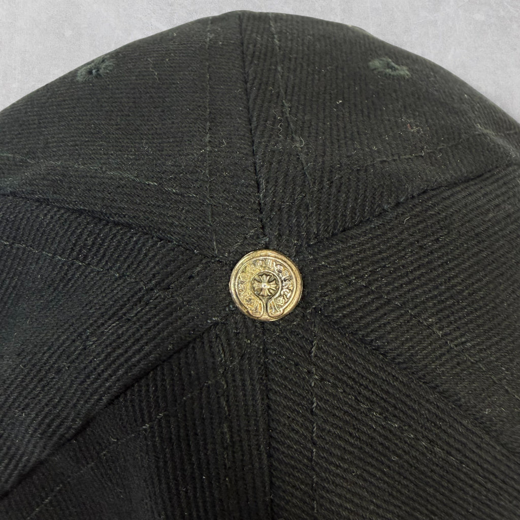 Chrome Hearts Matty Boy Chomper Leather Strapback Hat