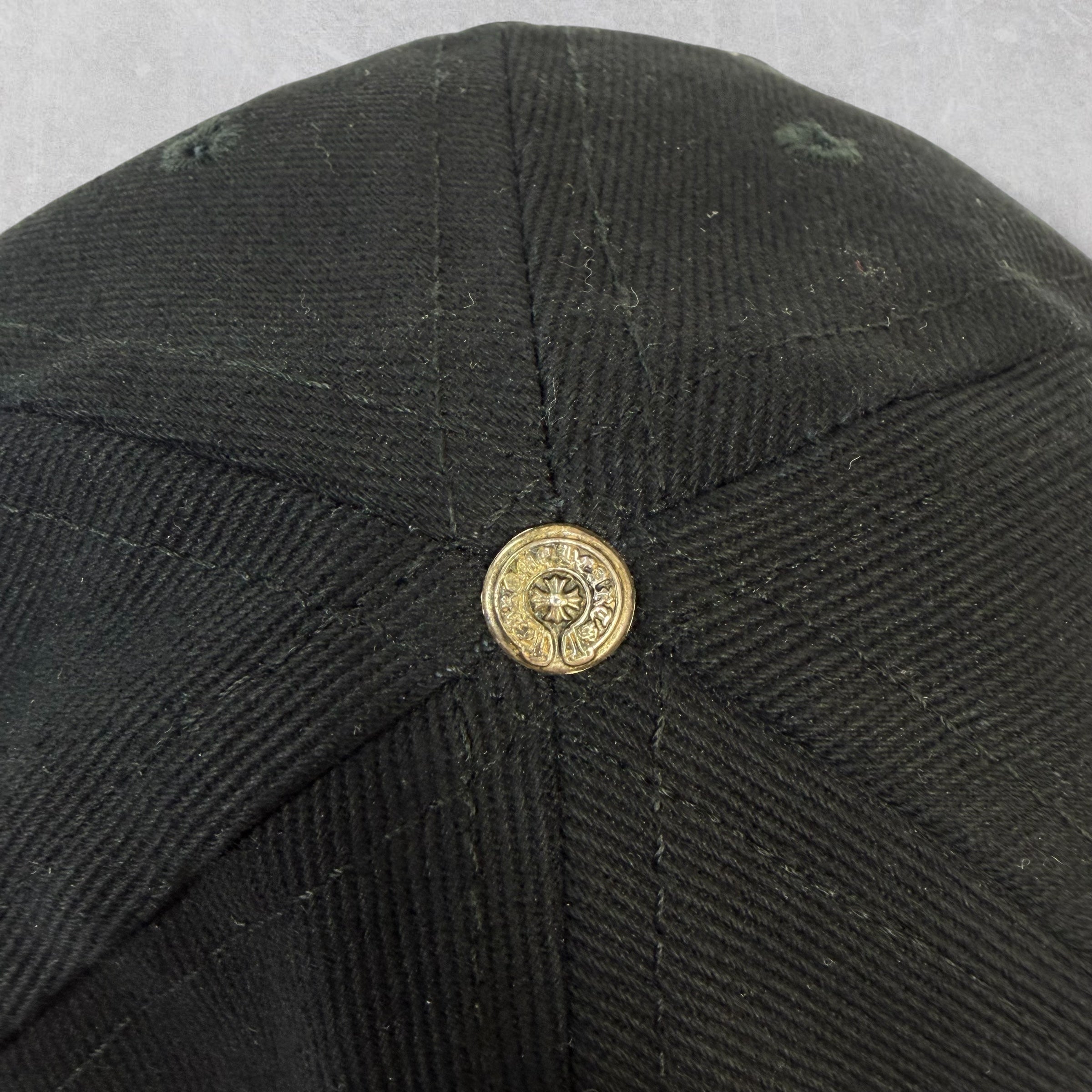Chrome Hearts Matty Boy Chomper Leather Strapback Hat