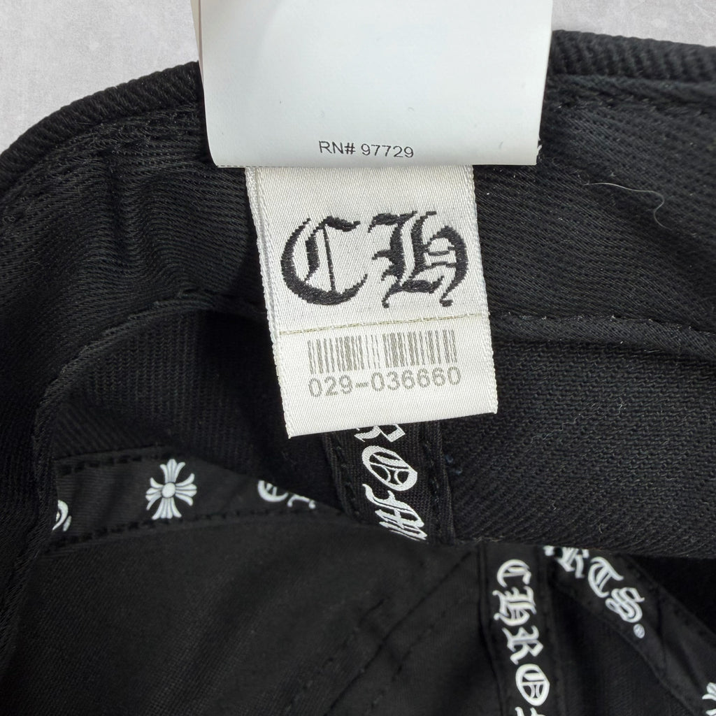 Chrome Hearts Matty Boy Chomper Leather Strapback Hat