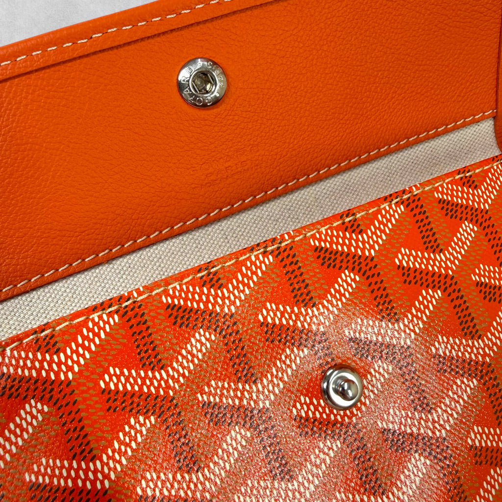 Goyard Orange Saint Louis GM Tote Bag