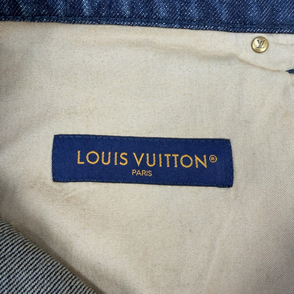Louis Vuitton Denim Workwear Shorts 38