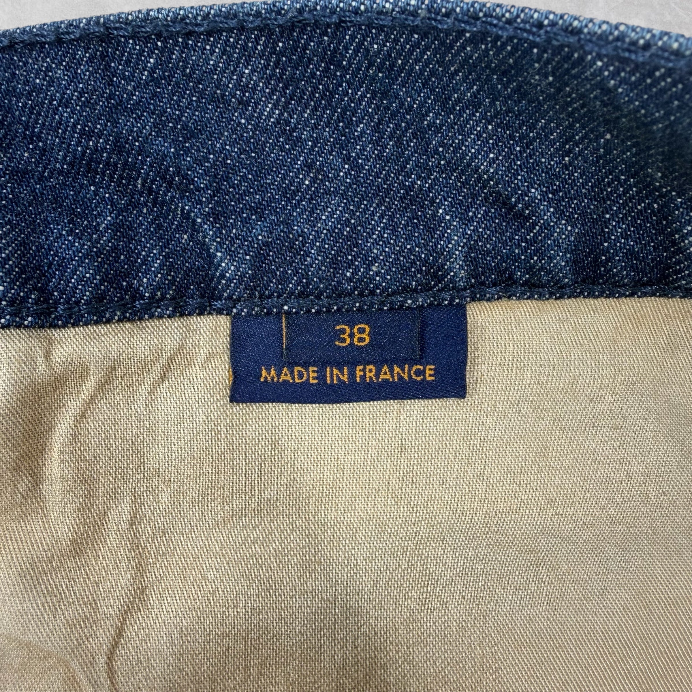 Louis Vuitton Denim Workwear Shorts 38