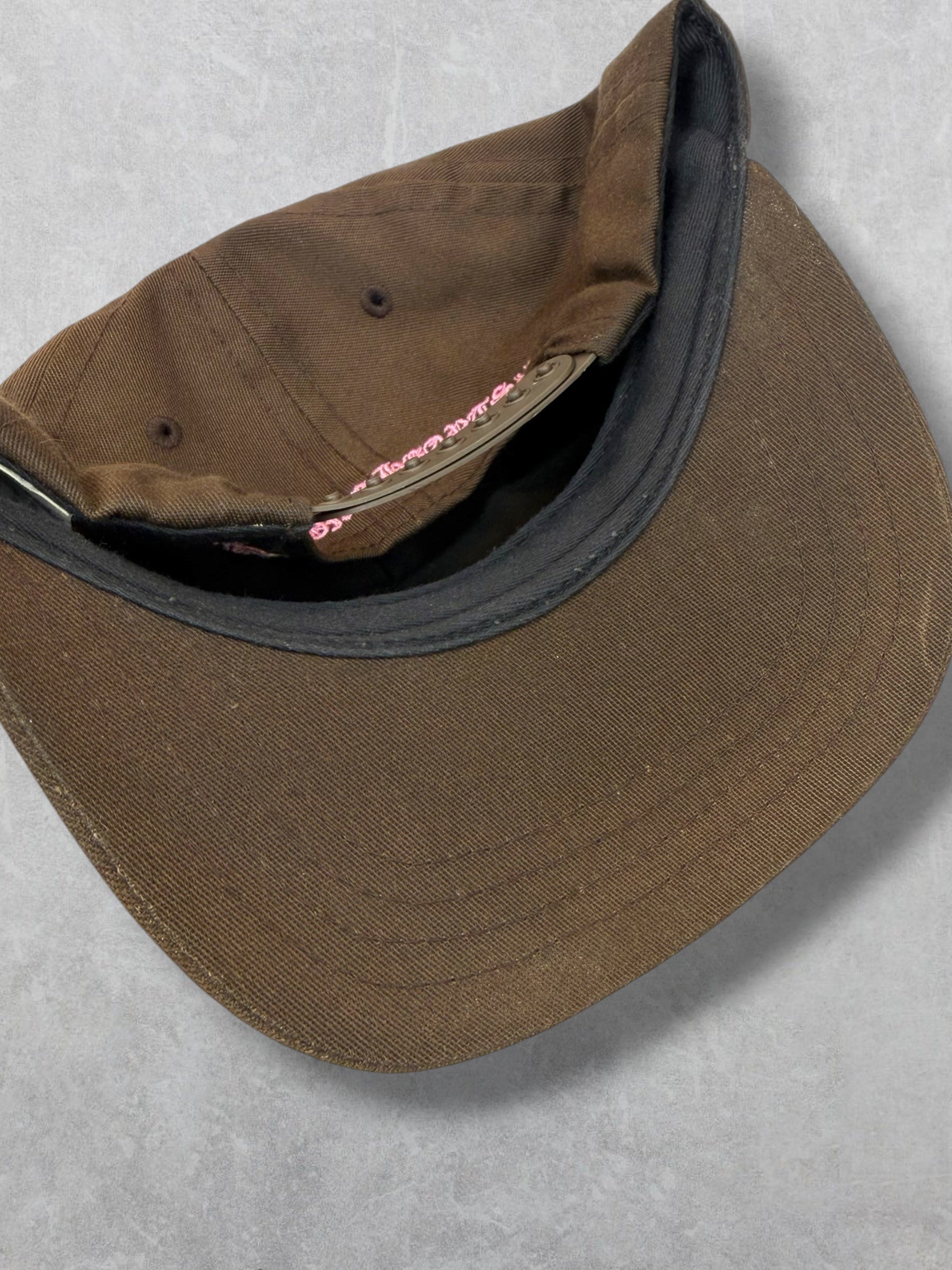 Chrome Hearts Brown/Pink CH Baseball Hat