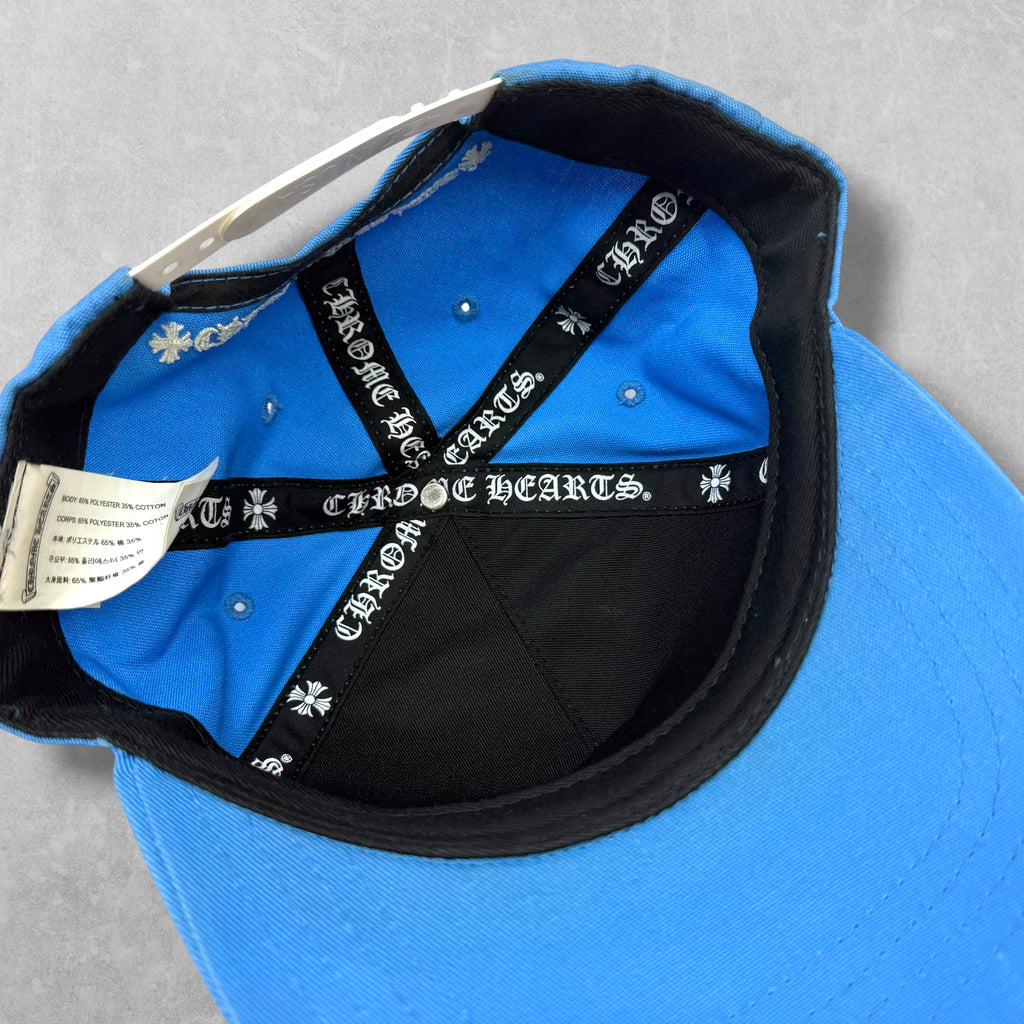 Chrome Hearts Baby Blue CH Baseball Hat