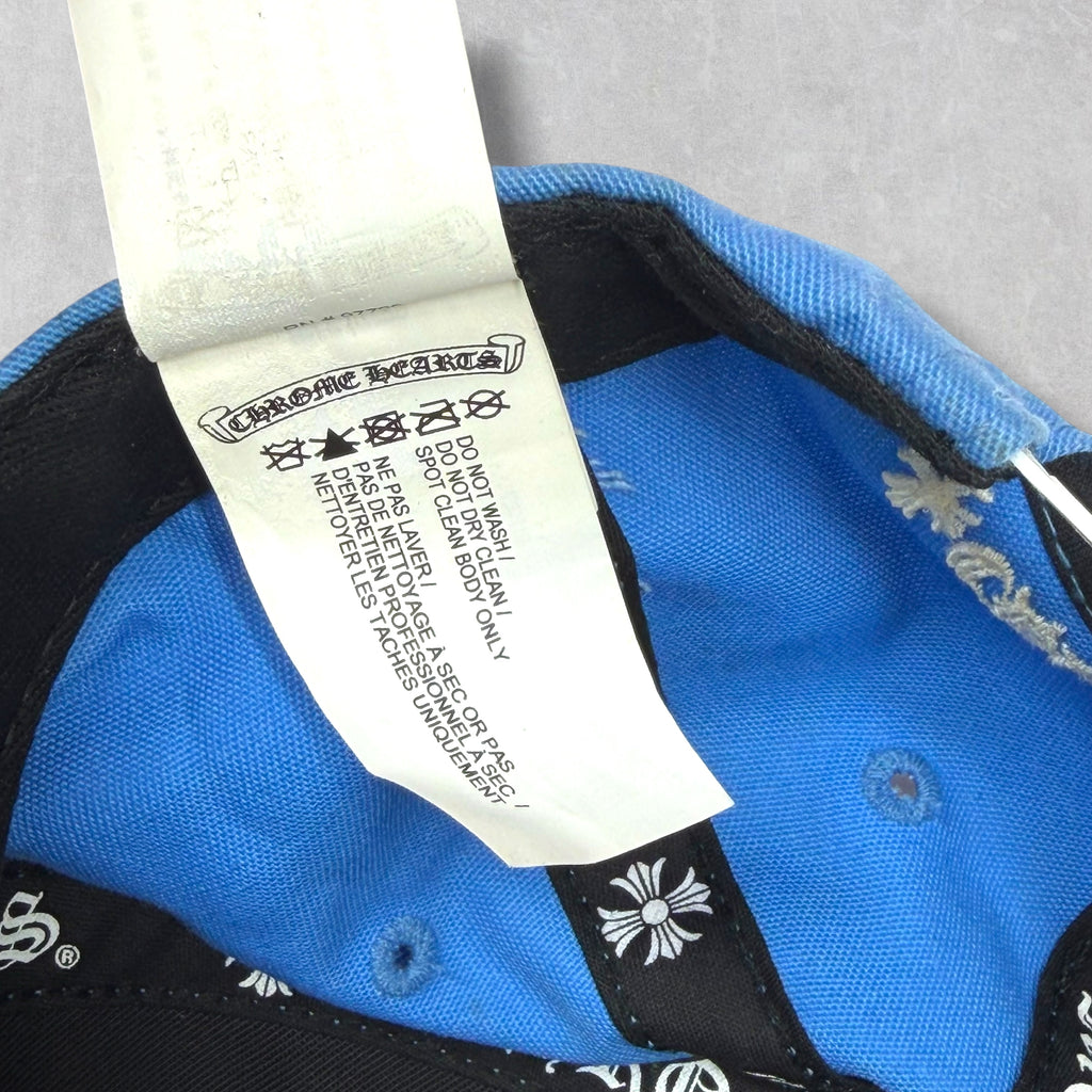 Chrome Hearts Baby Blue CH Baseball Hat