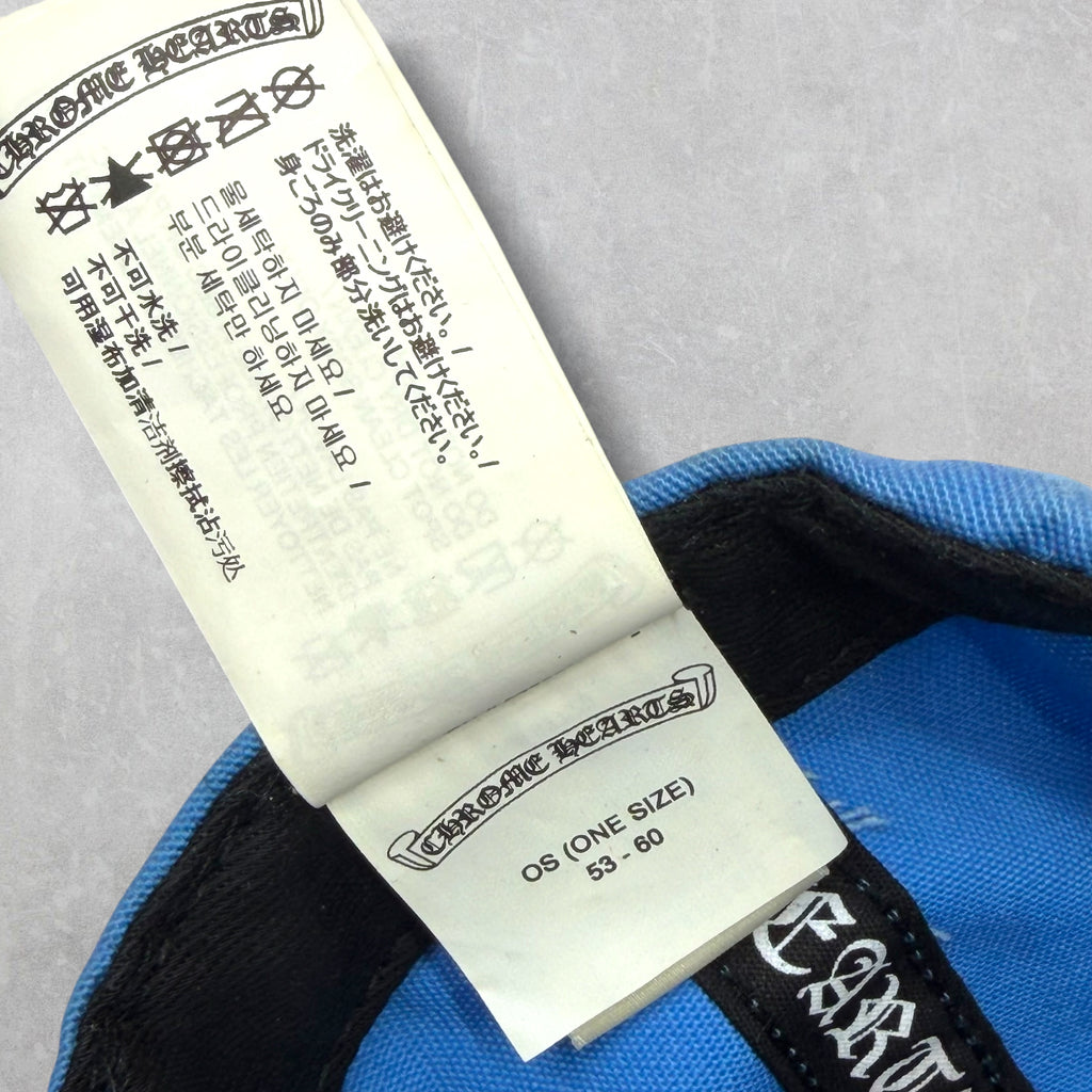 Chrome Hearts Baby Blue CH Baseball Hat