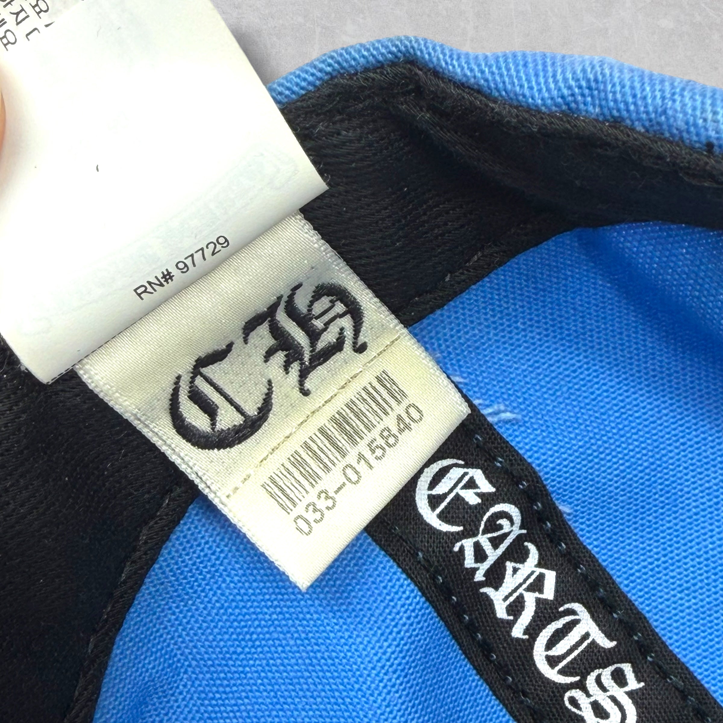 Chrome Hearts Baby Blue CH Baseball Hat