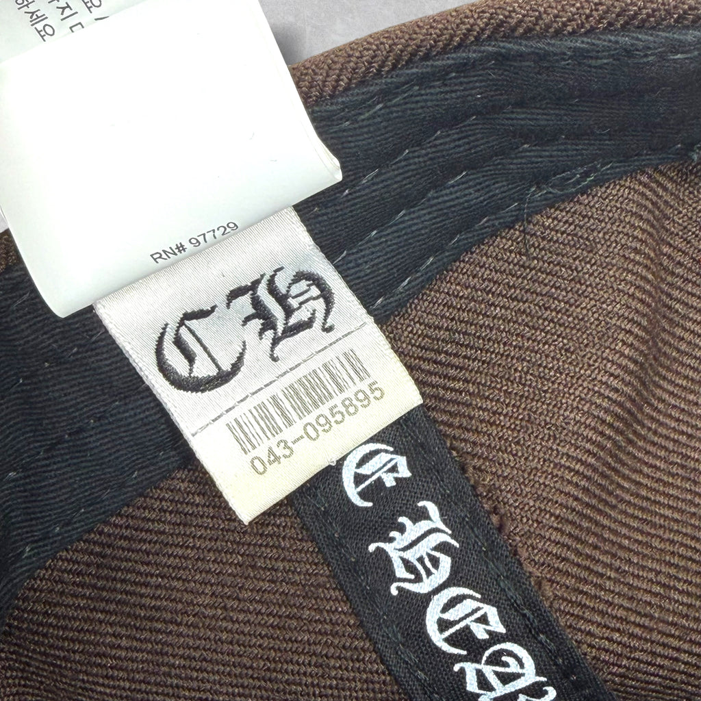 Chrome Hearts Brown/Orange CH Baseball Hat
