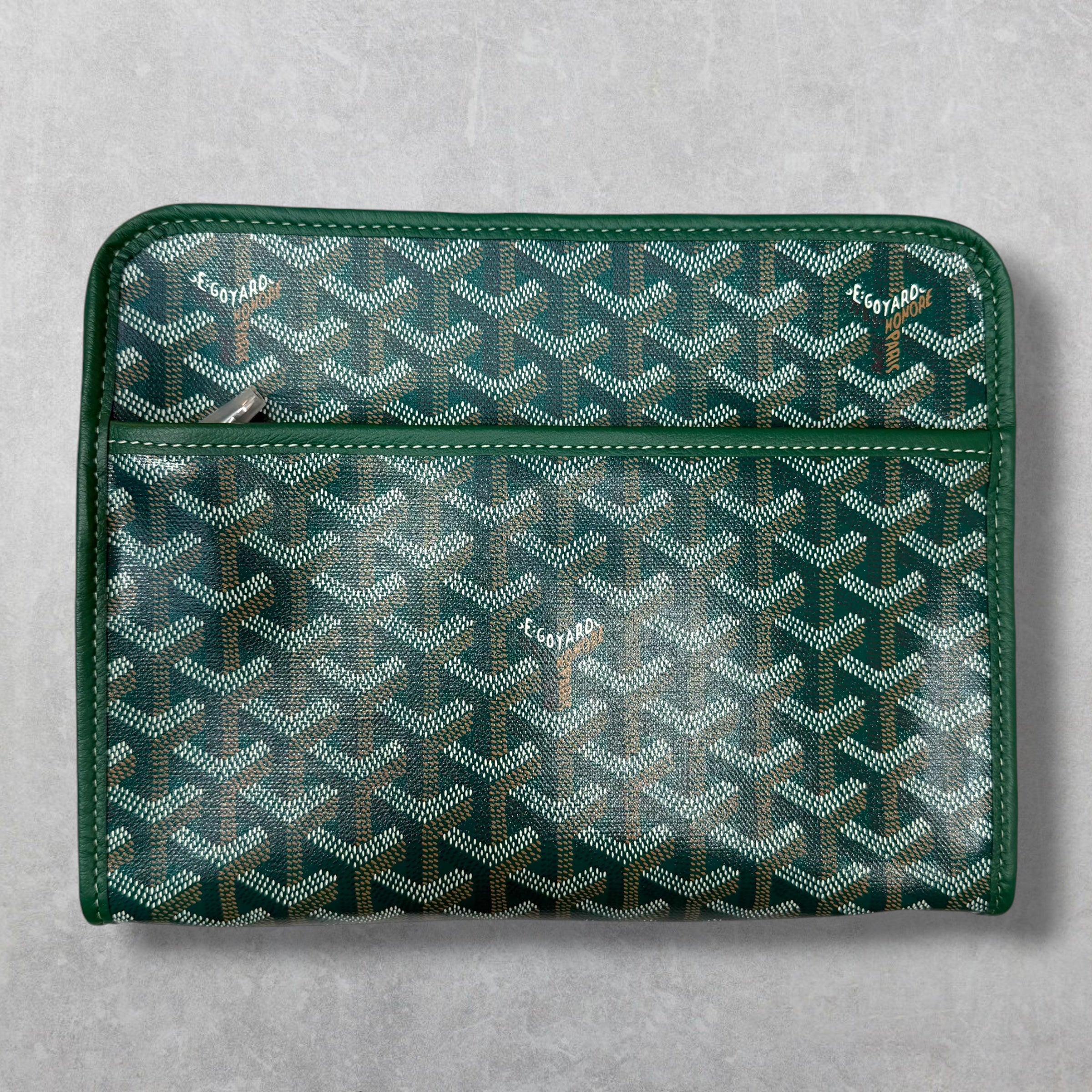 Goyard Green Jouvence PM Toiletry Bag