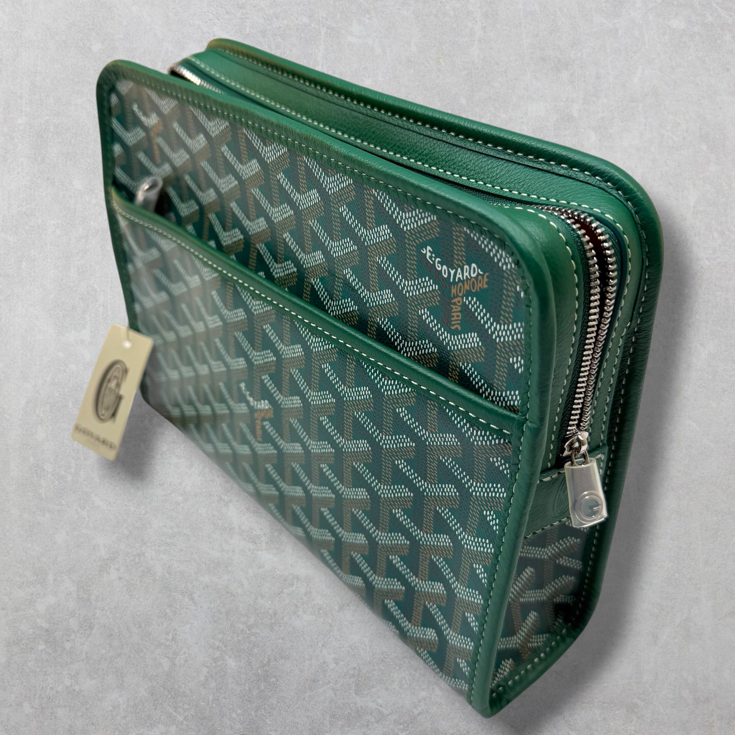 Goyard Green Jouvence PM Toiletry Bag