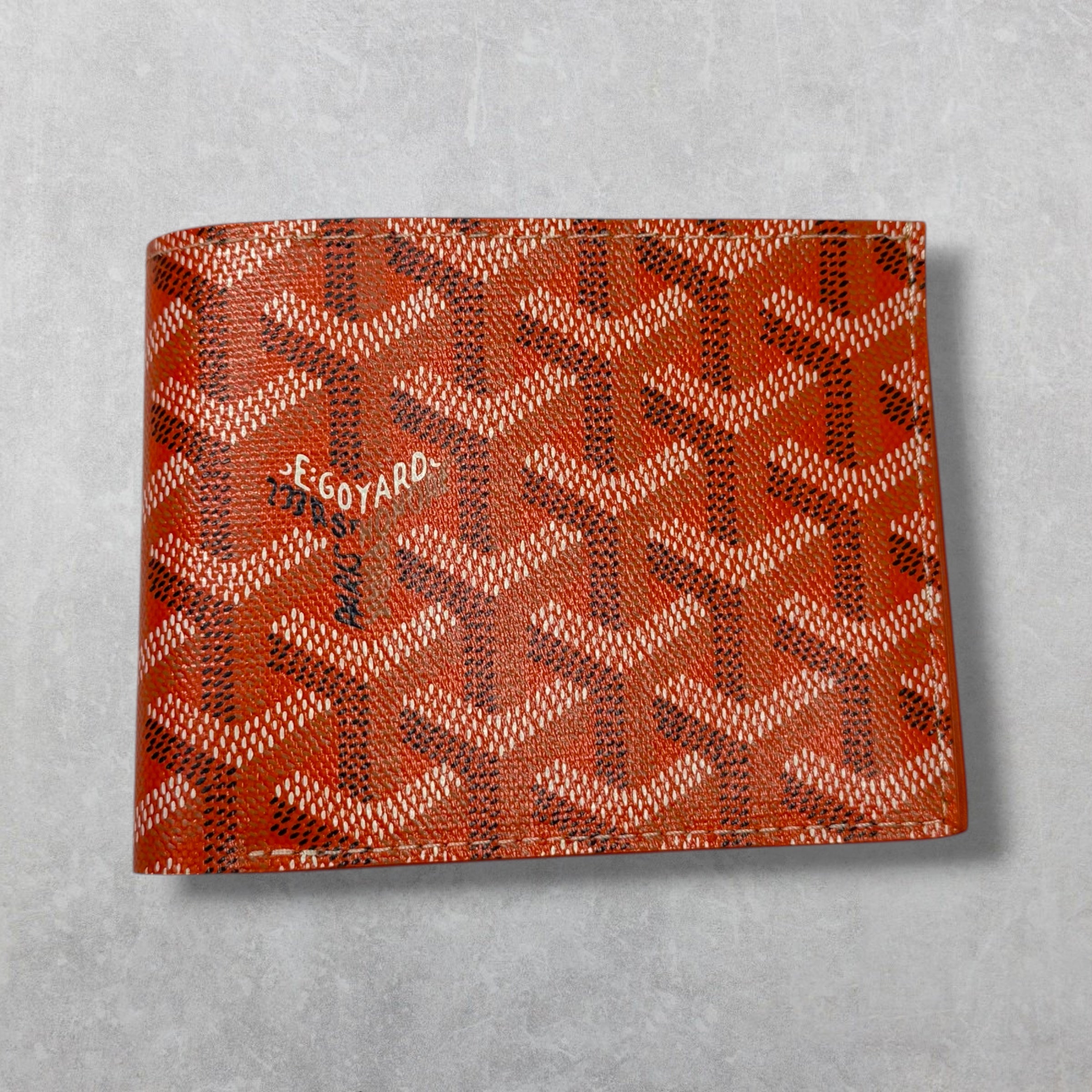 Goyard Orange Victoire Wallet