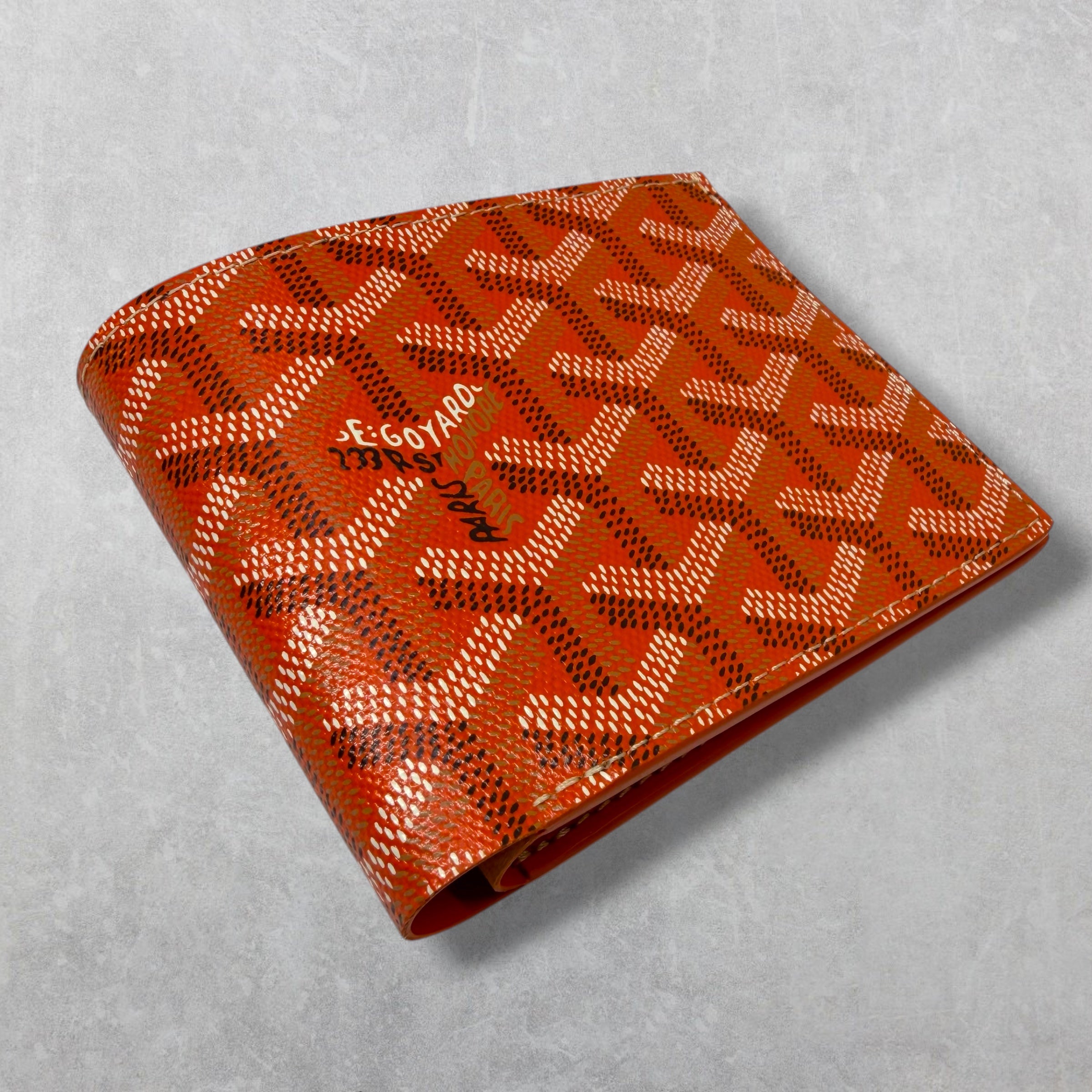 Goyard Orange Victoire Wallet