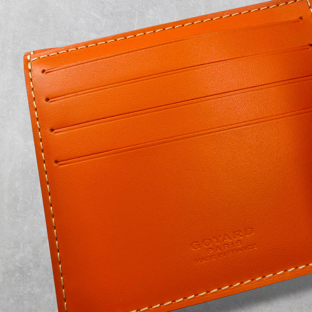 Goyard Orange Victoire Wallet