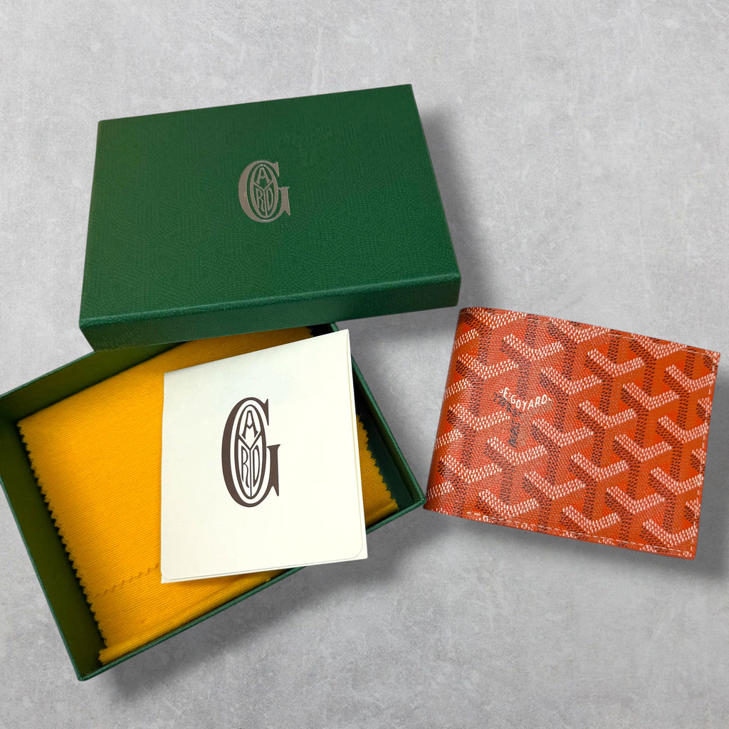 Goyard Orange Victoire Wallet