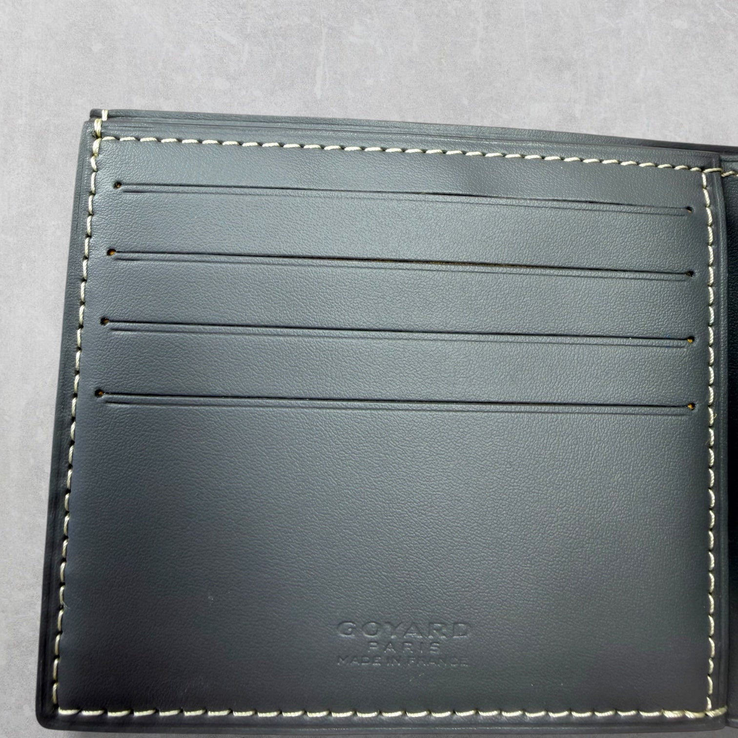 Goyard Grey Saint Florentin Wallet