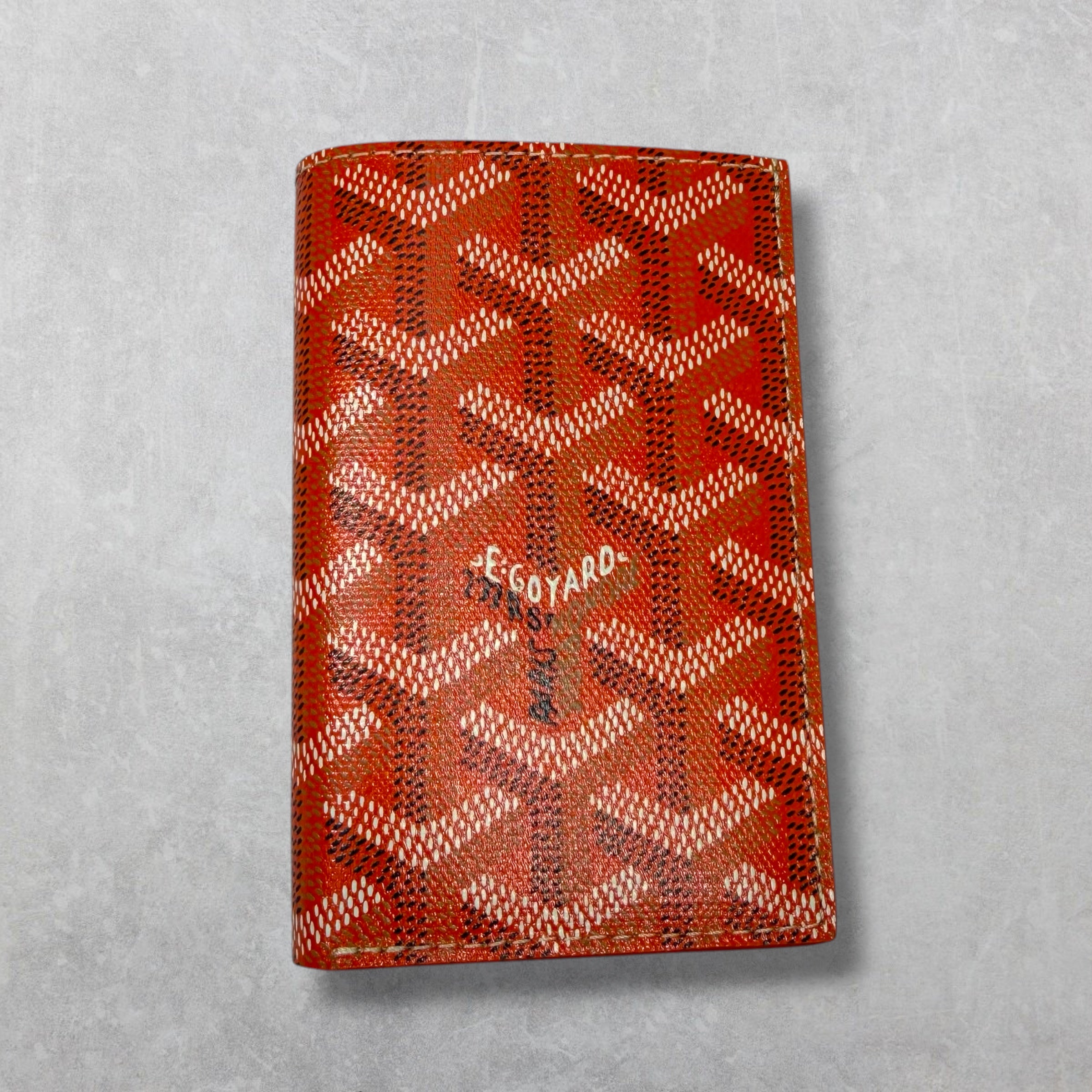 Goyard Orange Saint Pierre Card Wallet
