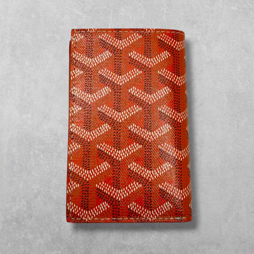 Goyard Orange Saint Pierre Card Wallet