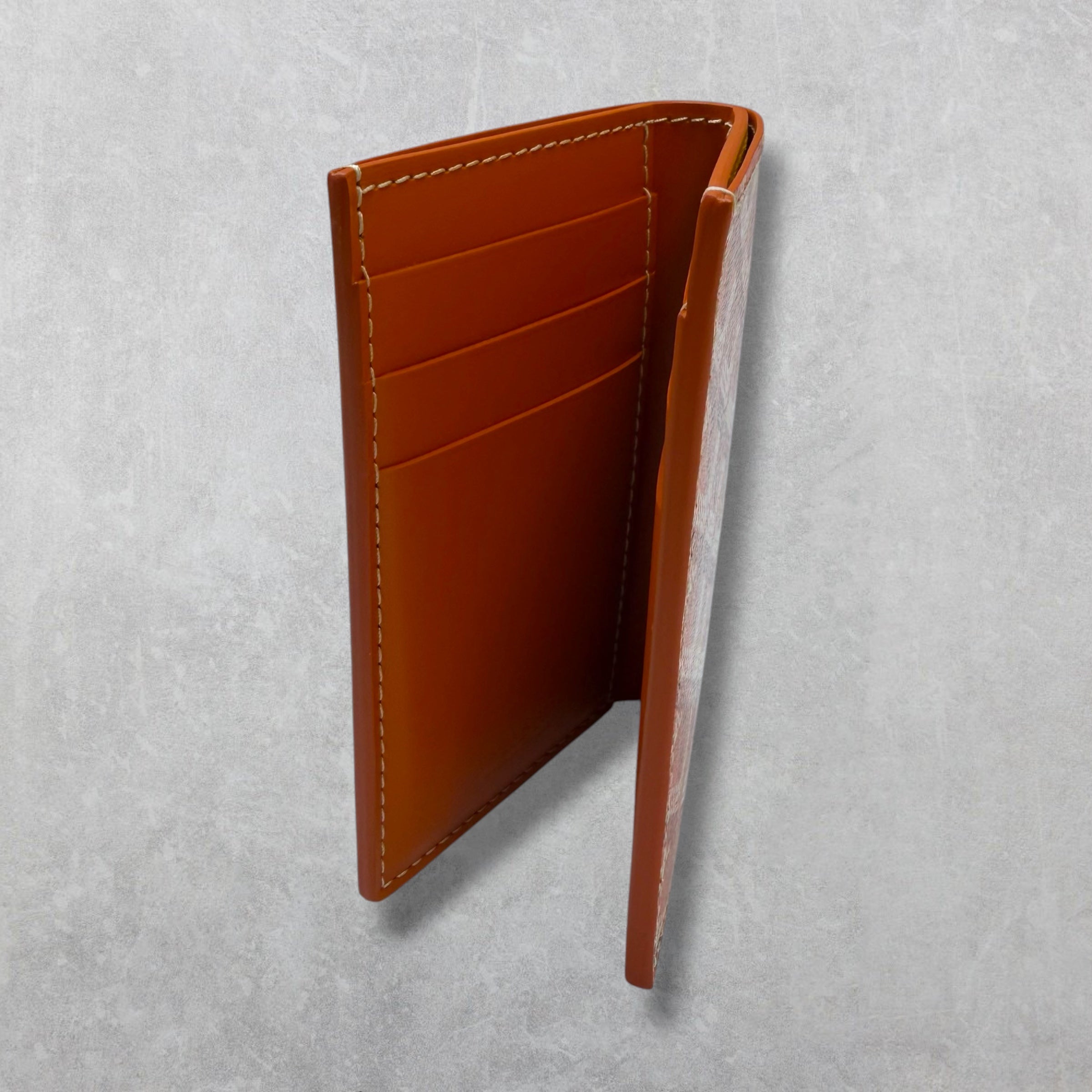 Goyard Orange Saint Pierre Card Wallet