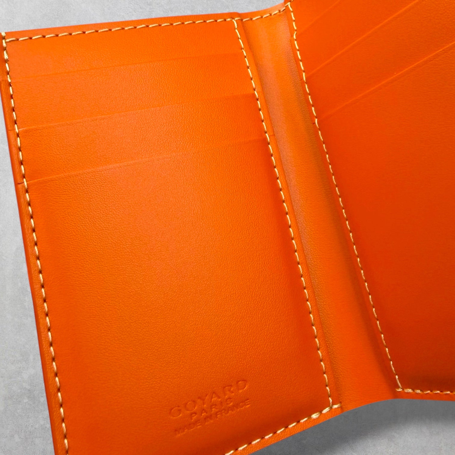 Goyard Orange Saint Pierre Card Wallet