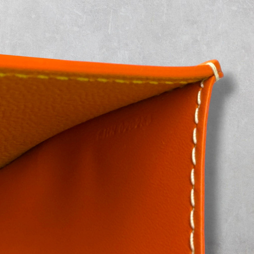 Goyard Orange Saint Pierre Card Wallet