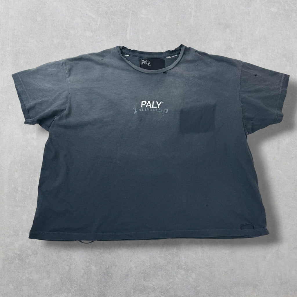 Paly Hollywood Navy Core Logo Tee L