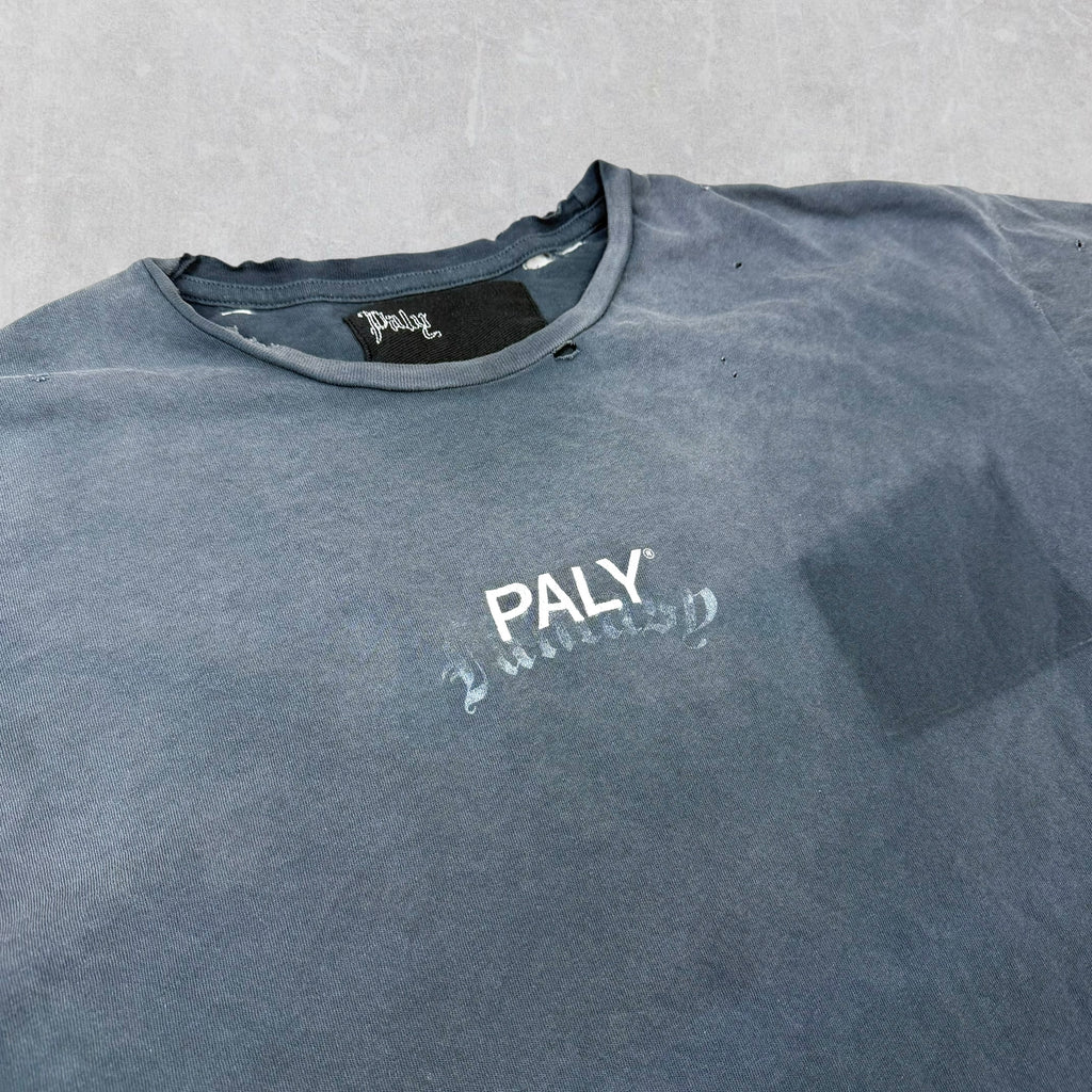 Paly Hollywood Navy Core Logo Tee L