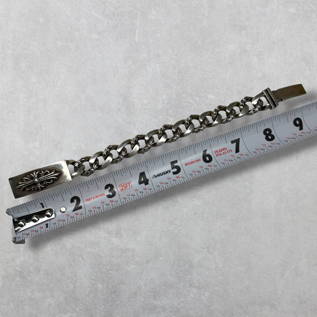Chrome Hearts Fancy Link Floral ID Bracelet