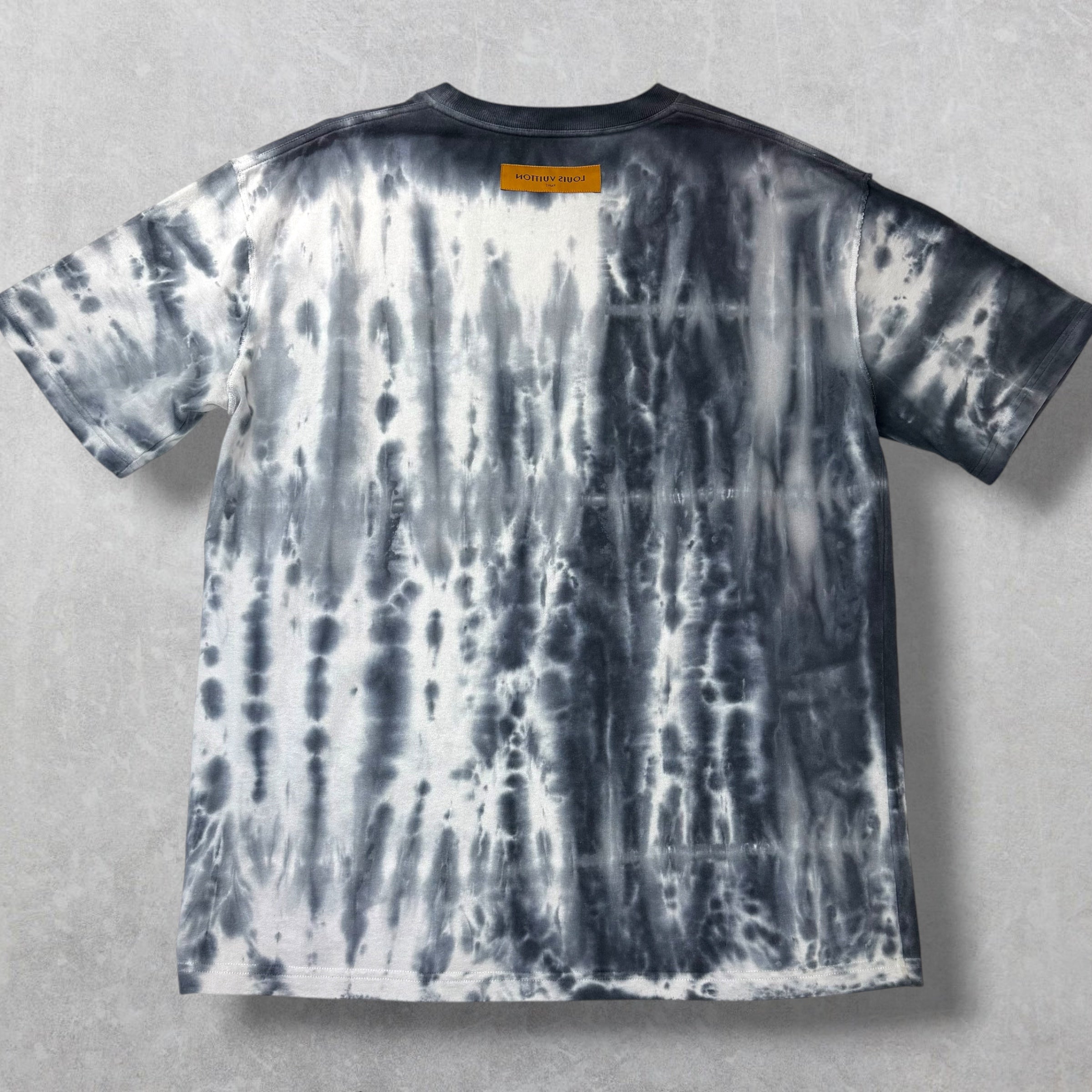A/W22 Louis Vuitton Tie-Dye Graffiti Tee XXL