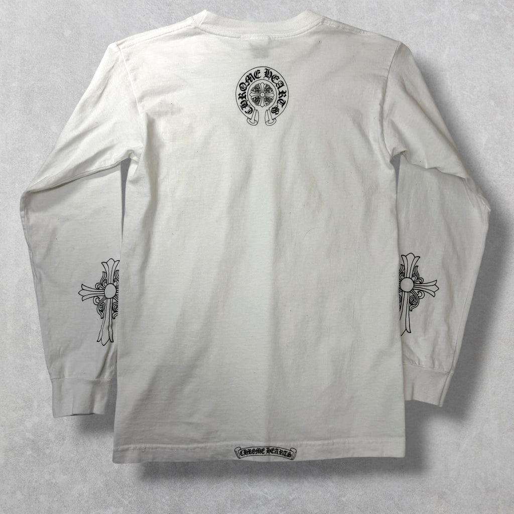 Vintage Chrome Hearts Vine Dagger Pocket Long Sleeve S