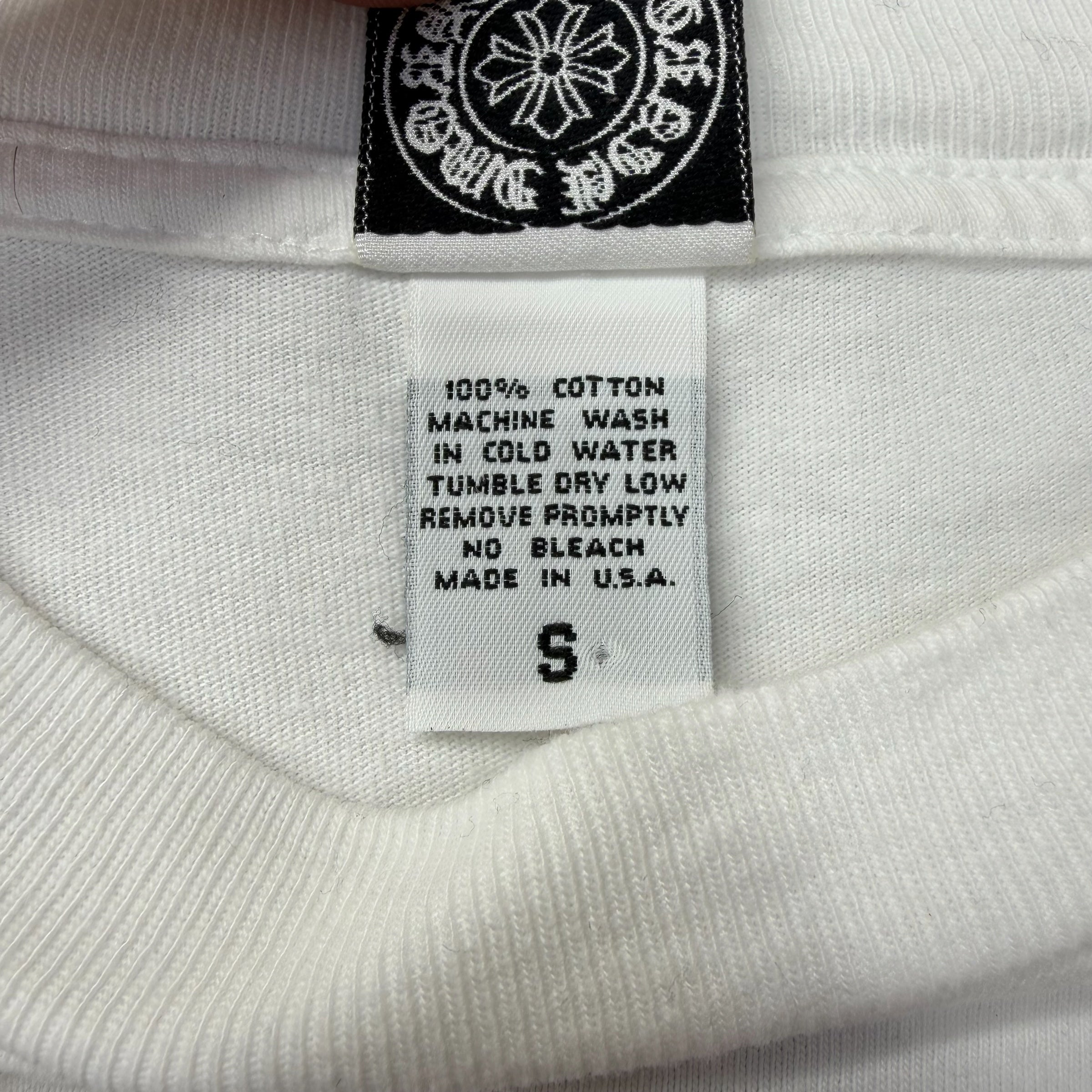 Vintage Chrome Hearts Vine Dagger Pocket Long Sleeve S