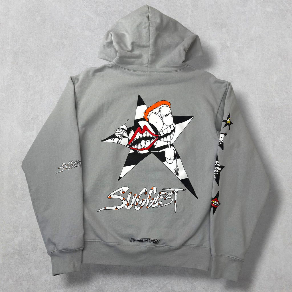 Chrome Hearts Matty Boy Grey Suggest Hoodie S