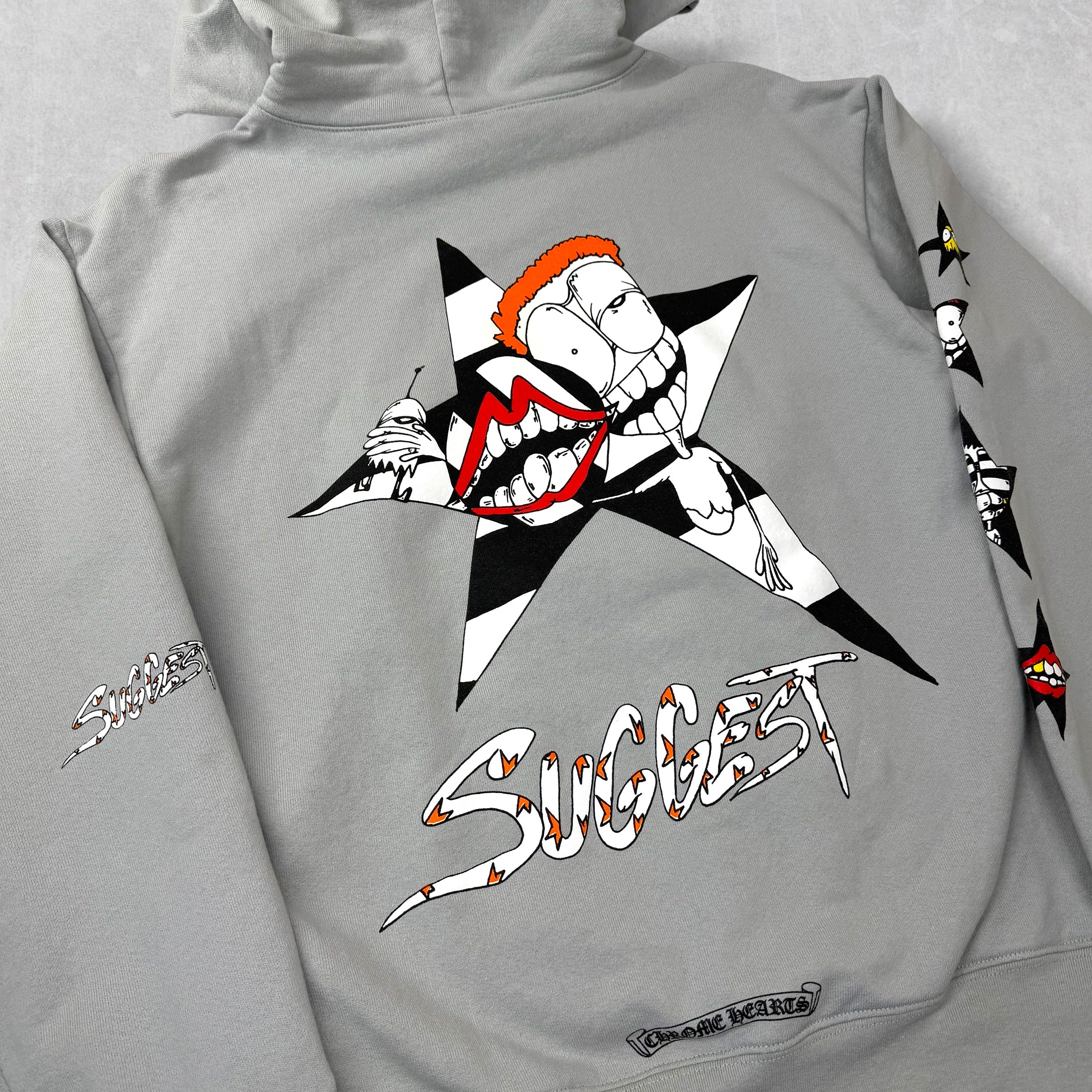 Chrome Hearts Matty Boy Grey Suggest Hoodie S