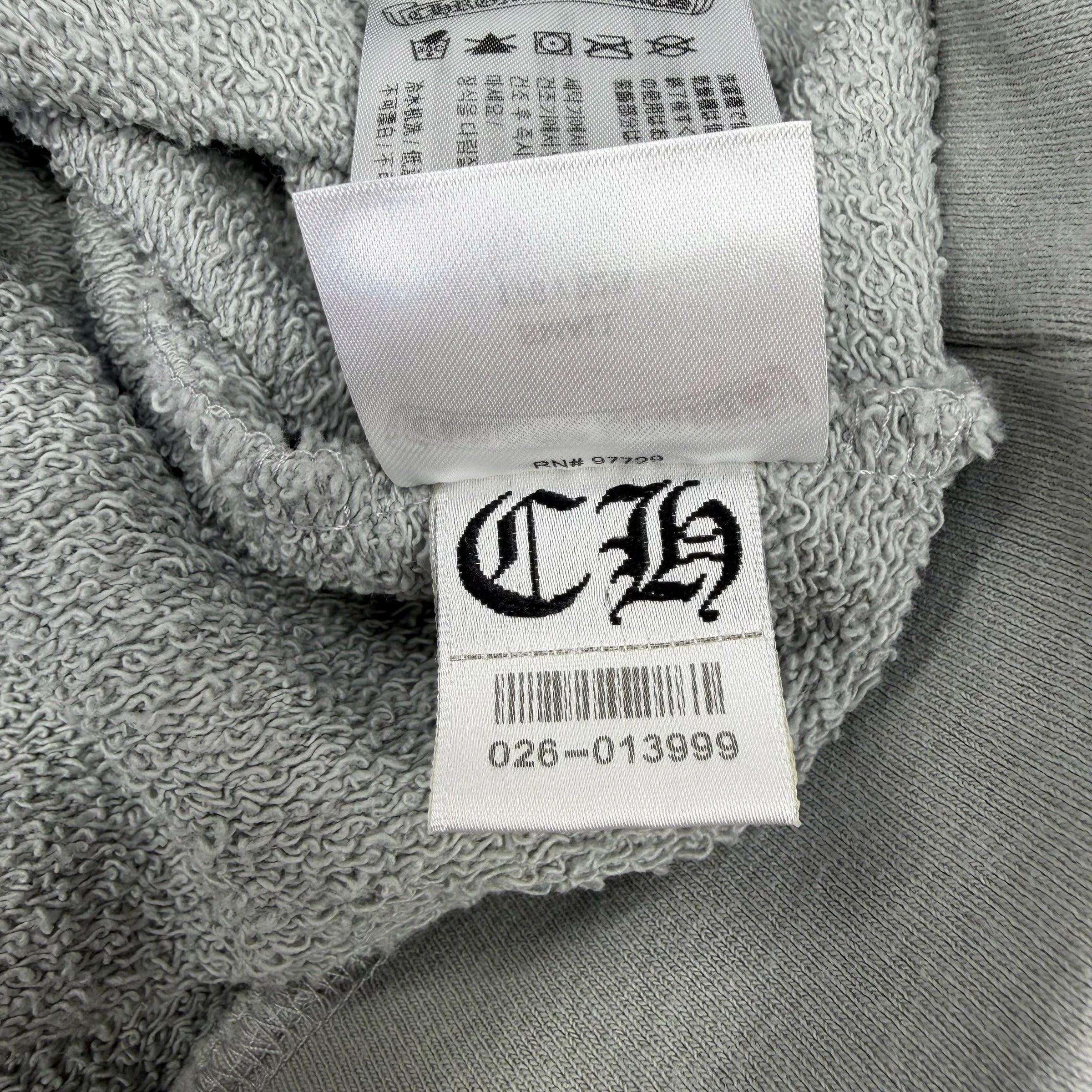 Chrome Hearts Matty Boy Grey Suggest Hoodie S