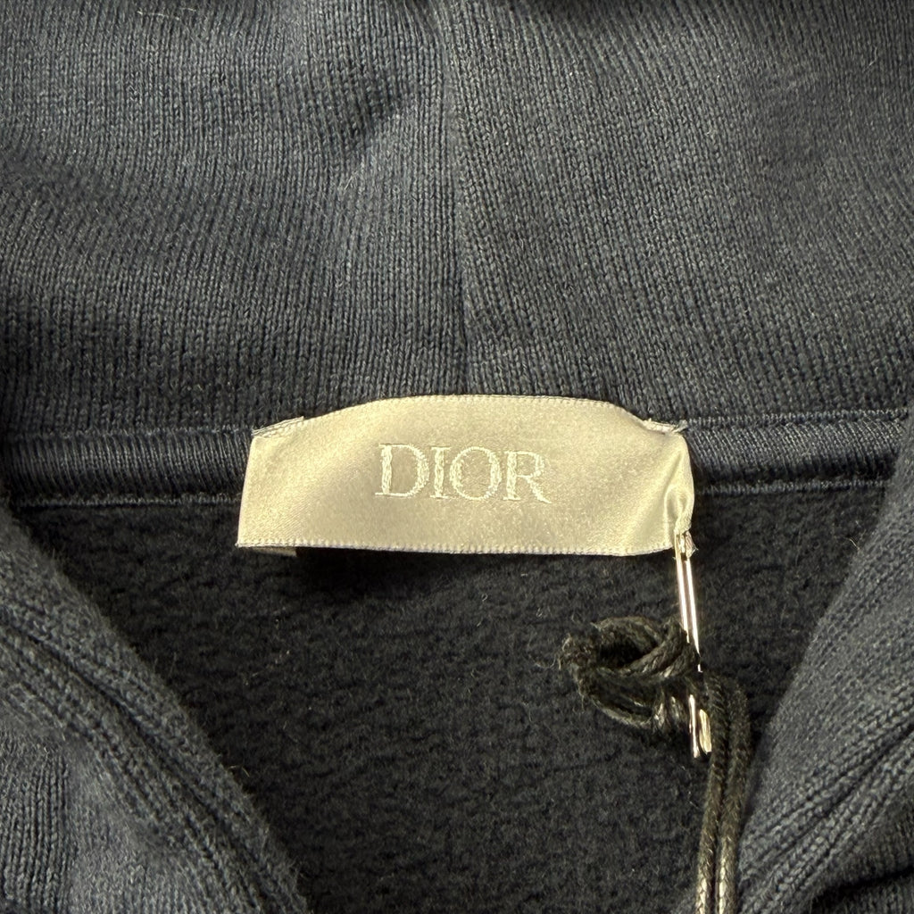 Dior x Otani Workshop Zipped Hooded Sweatshirt XXL