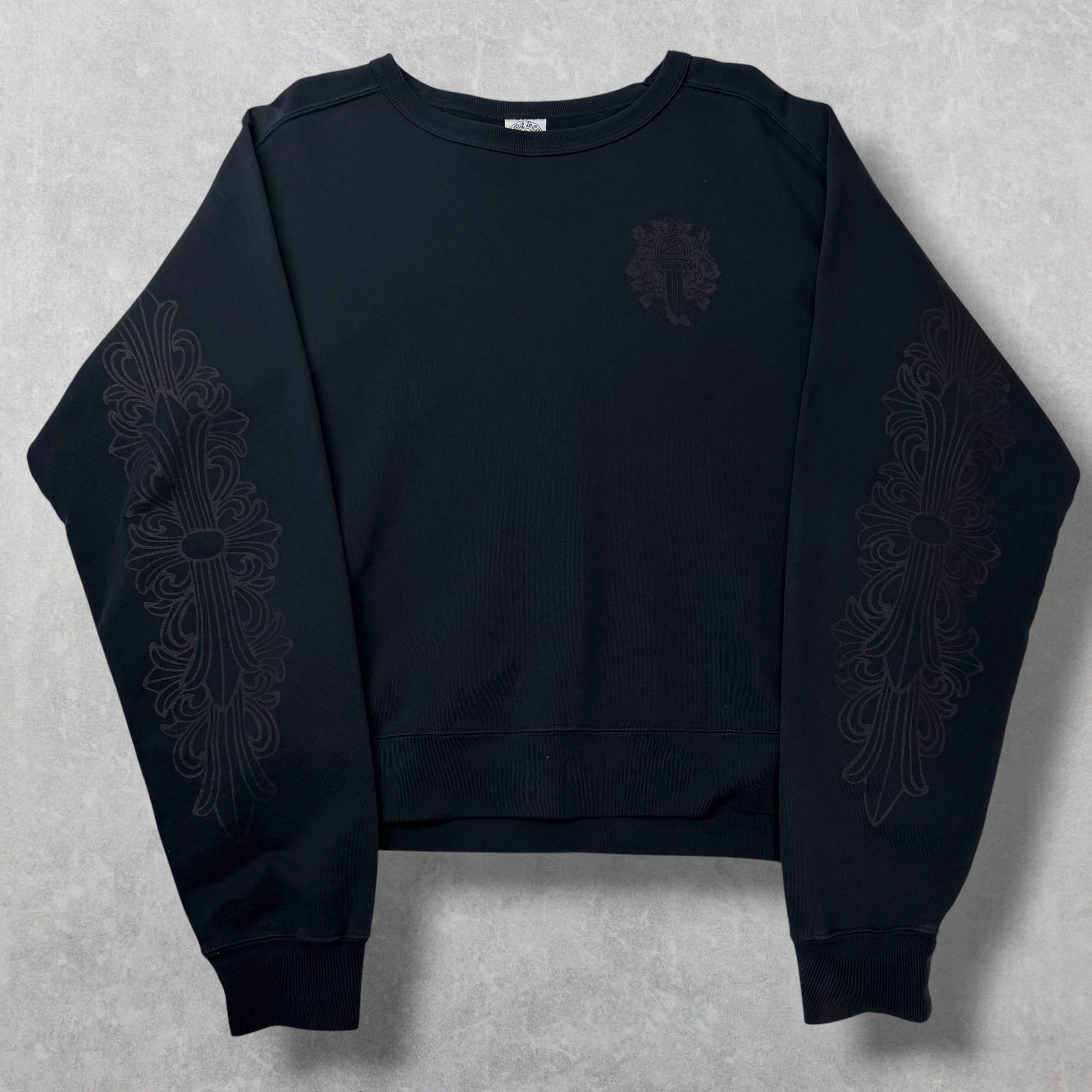 Vintage Chrome Hearts Vine Dagger Fleur Crewneck S