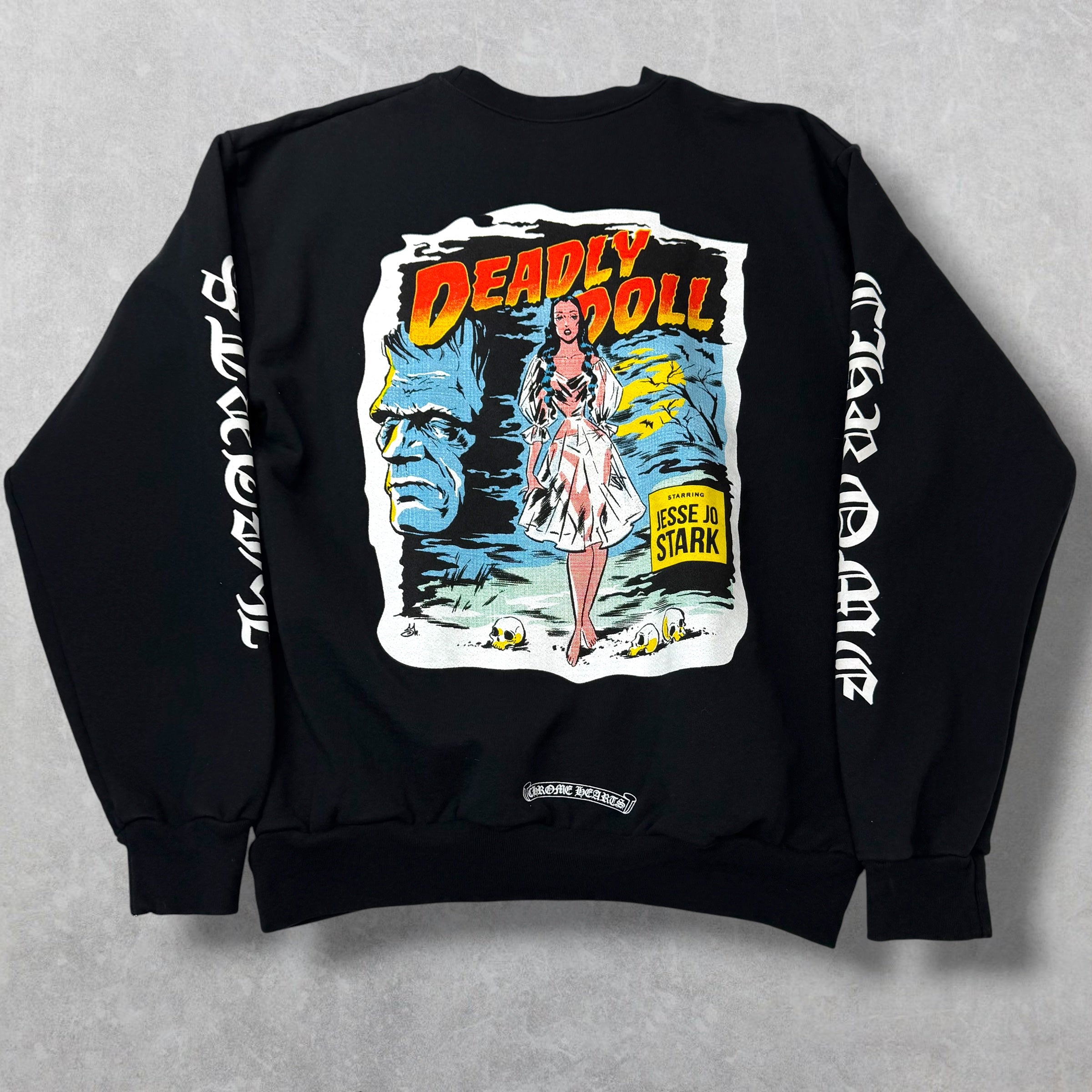 Chrome Hearts Deadly Doll Miami Exclusive Crewneck L
