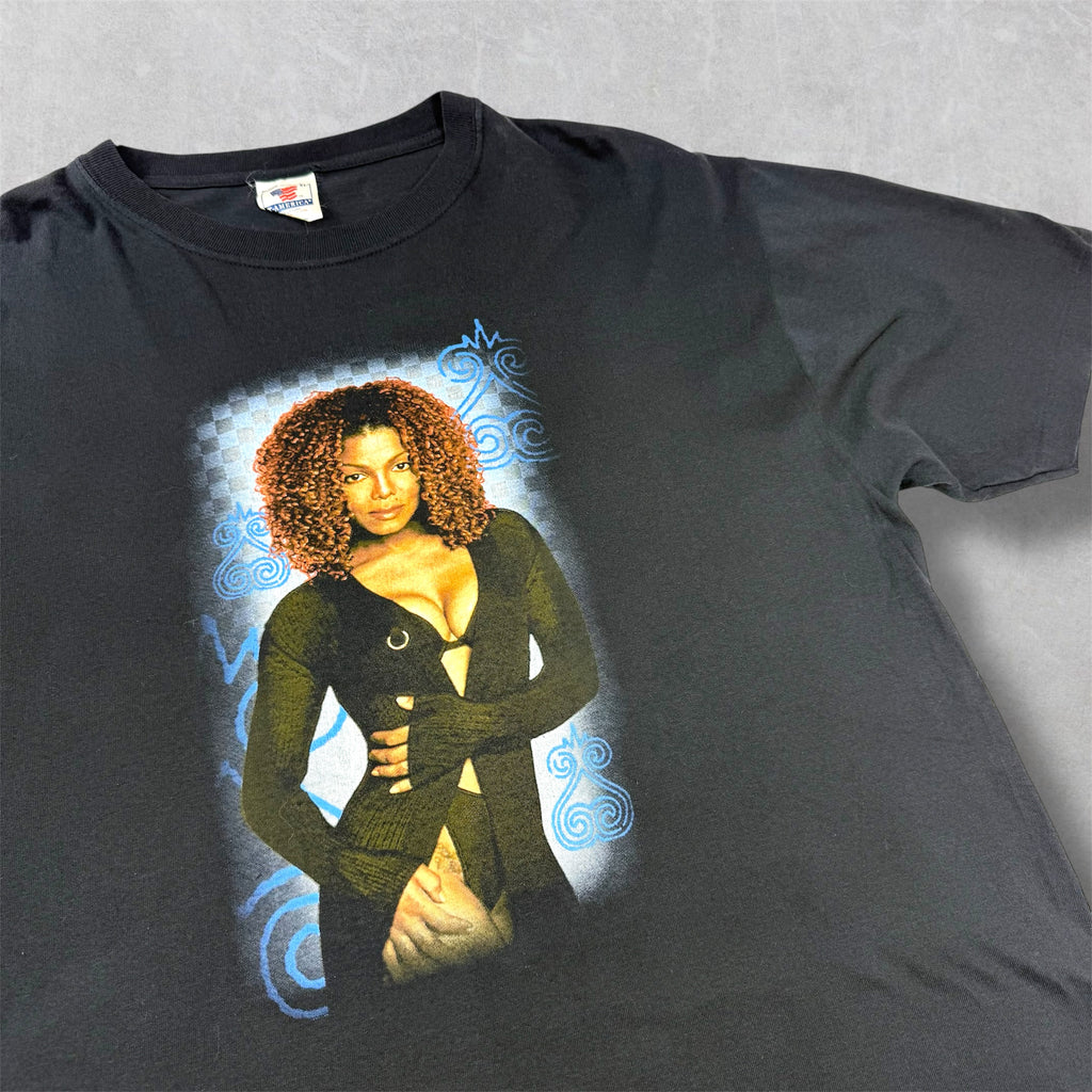 Vintage 1998 Janet Jackson "Velvet Rope" World Tour Tee XL