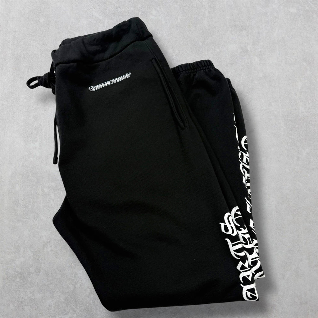Chrome Hearts Scroll Logo Sweatpants L