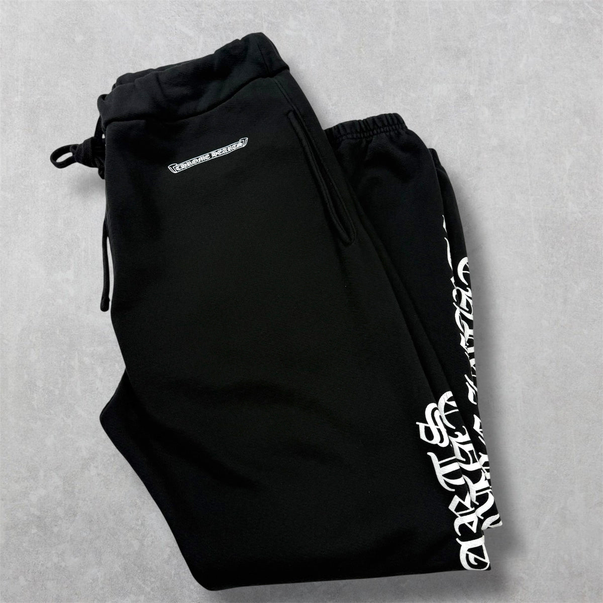 Chrome Hearts Scroll Logo Sweatpants L